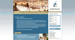 Desktop Screenshot of landhotel-franck.de